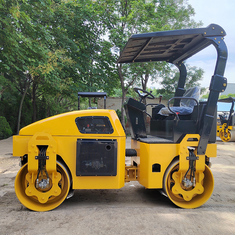 High Performance Vibratory Road Roller with Dual Hydraulic Drive