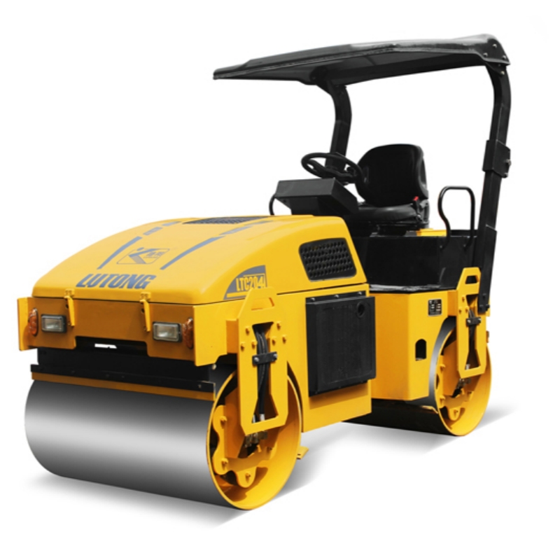 LUTONG LTC204 4 Ton Double Drum Vibratory Roller | Hydraulic Drive & Vibration Road Roller